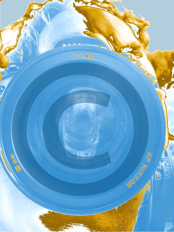 Copyright law - an important subject to keep in mind when creating art for commercial purposes.(© All Rights Reserved)