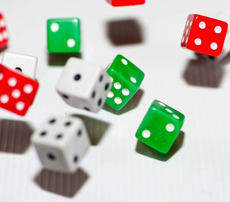The more dice you throw, the more complex the maths can become.(© All Rights Reserved)