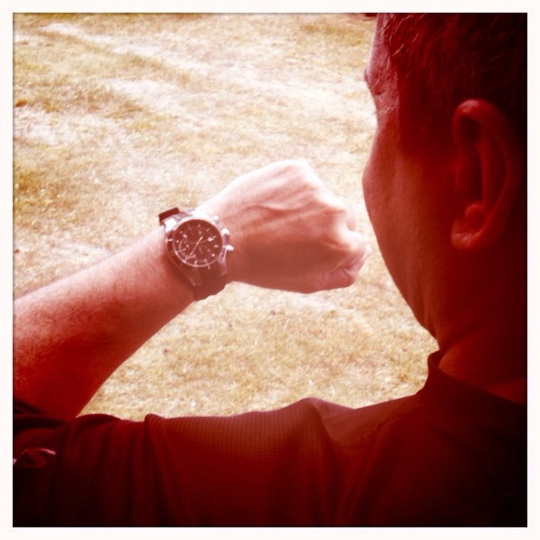 Keep one eye on the clock, and get a move-on with those 2012 resolutions!(© All Rights Reserved)