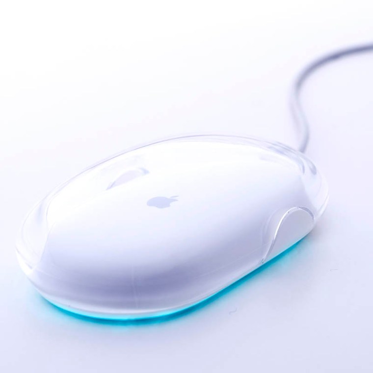 The classic Apple mouse - a masterpiece of user-friendly industrial design.(© All Rights Reserved)