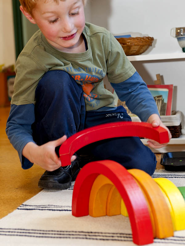 Learning and playing - all part of the voyage of discovery according to Maria Montessori.(© All Rights Reserved)
