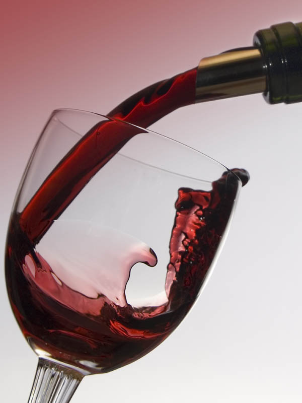 Wine - it can be good for you, but watch out that moderation does not spill over into excess.(© All Rights Reserved)