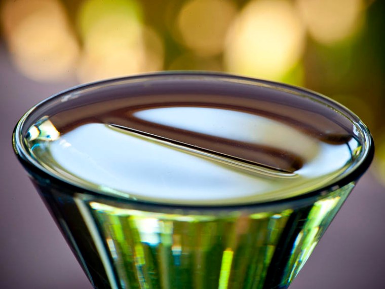 The phenomemon of surface tension can make the seemingly impossible possible, such as allowing a needle  to stay afloat on the surface of normal tap water.(© All Rights Reserved)